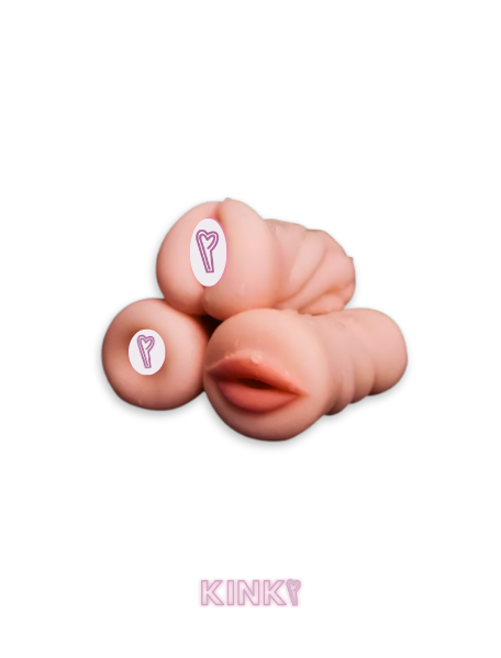 Copa masturbadora Vagina Boca Ano KINKI