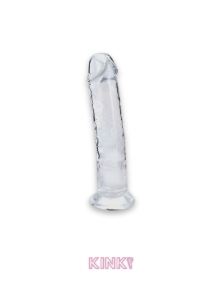 Consolador Realista Transparente