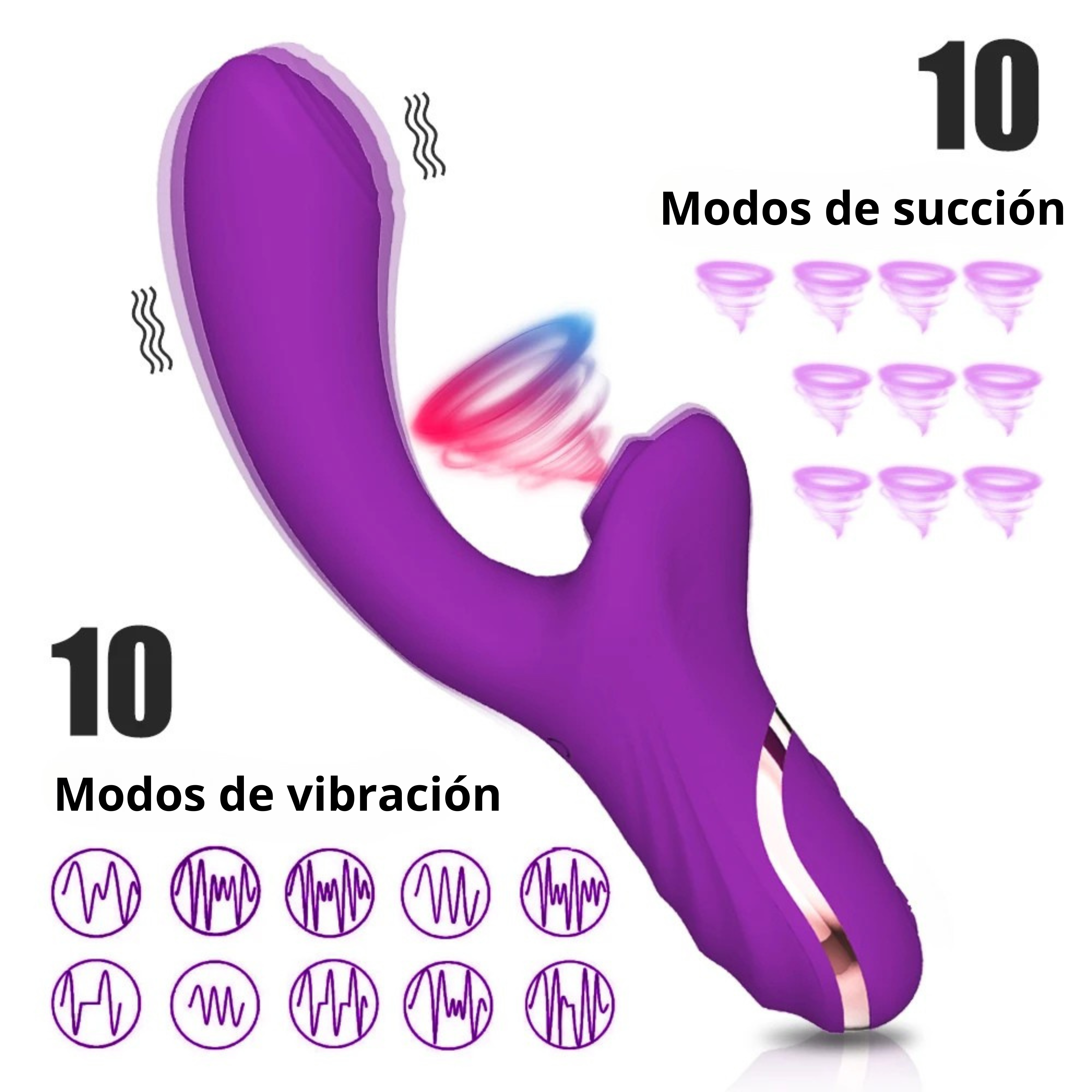 Vibrador 3 en 1 KINKI