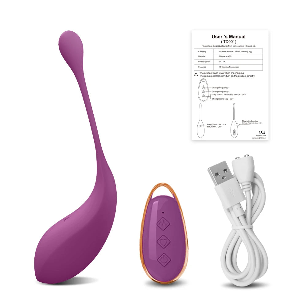 Huevo Vibrador Inalámbrico KINKI