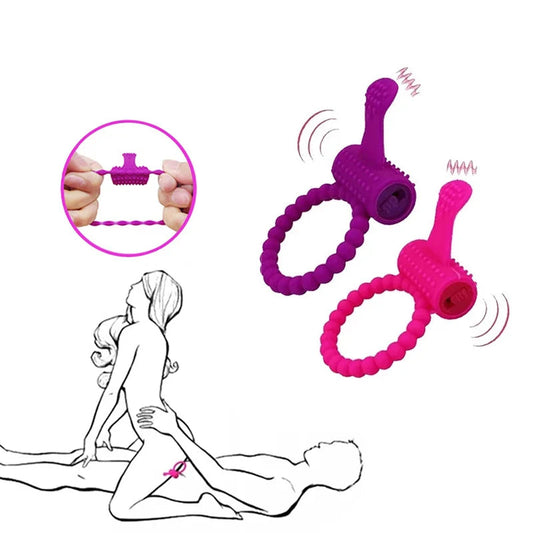 Anillo Vibrador Doble Placer