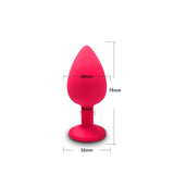 Plug Anal Silicona Tamaño S