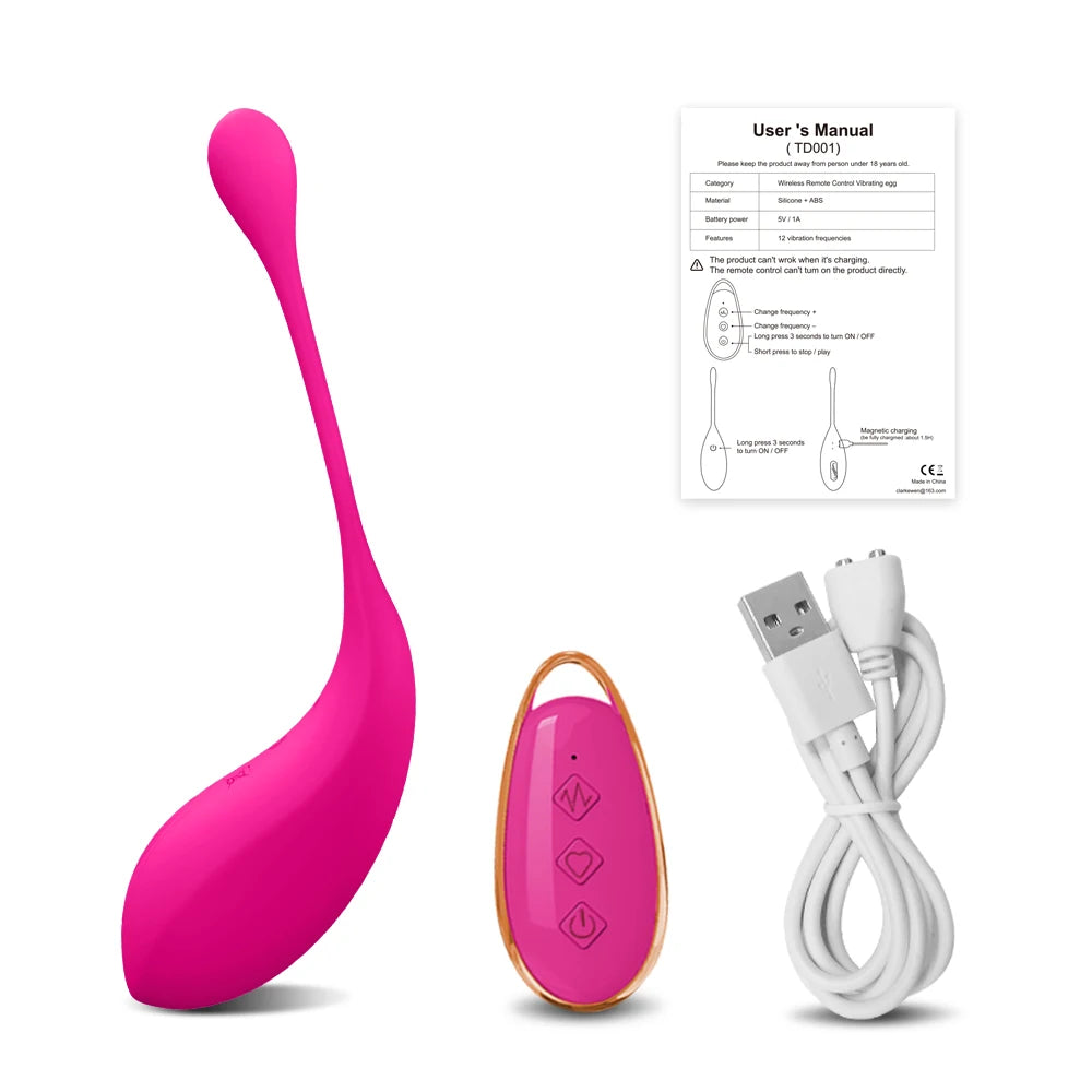 Huevo Vibrador Inalámbrico KINKI