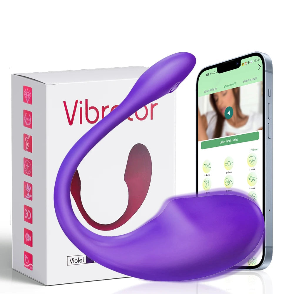 Vibrador Inalámbrico Bluetooth con Aplicación KINKI