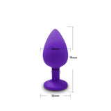 Plug Anal Silicona Tamaño S