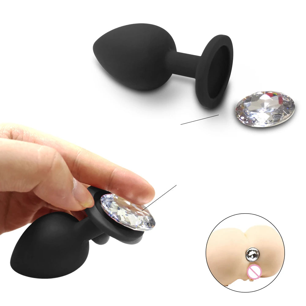 Plug Anal Silicona Tamaño S
